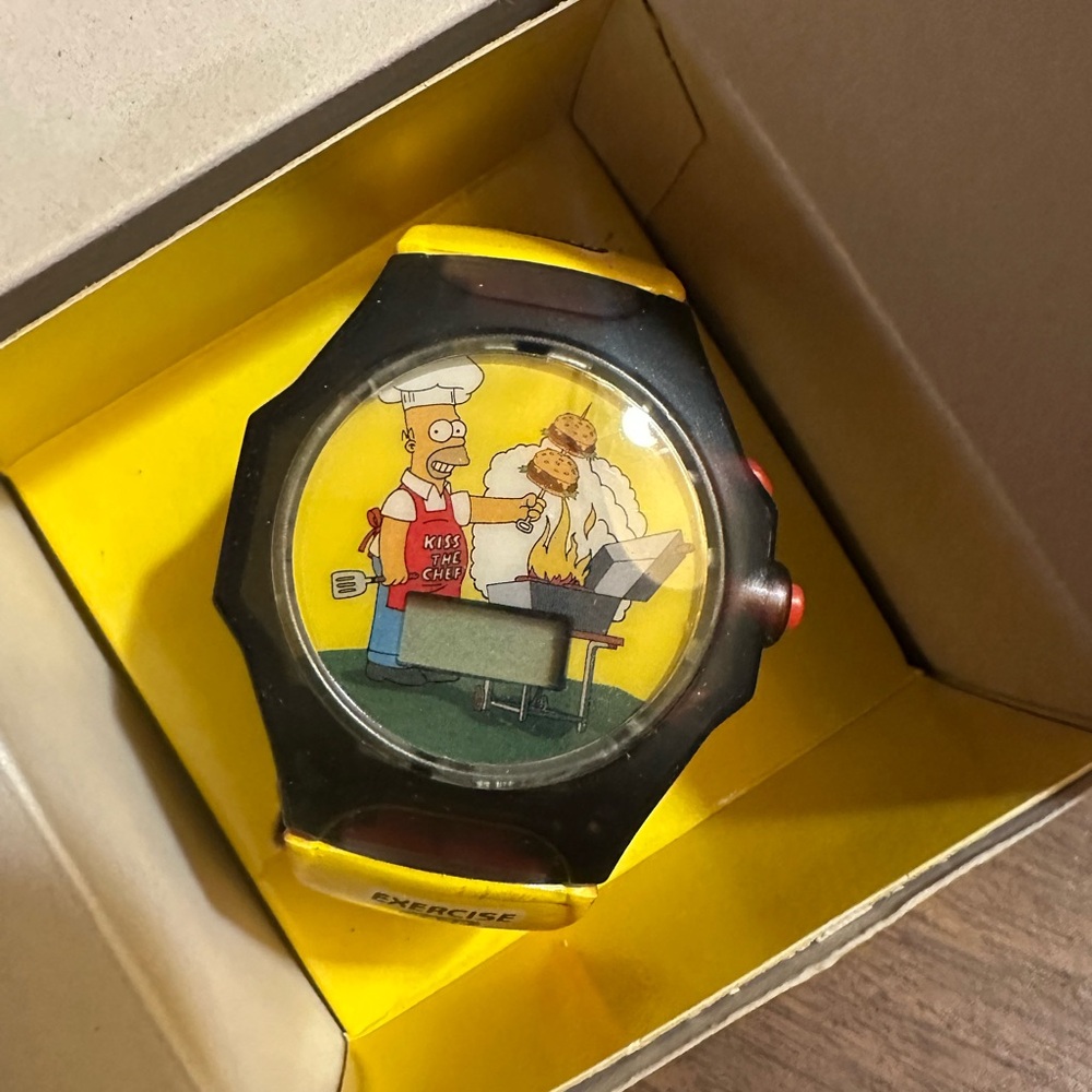 Simpsons Homer Watch - Yellow